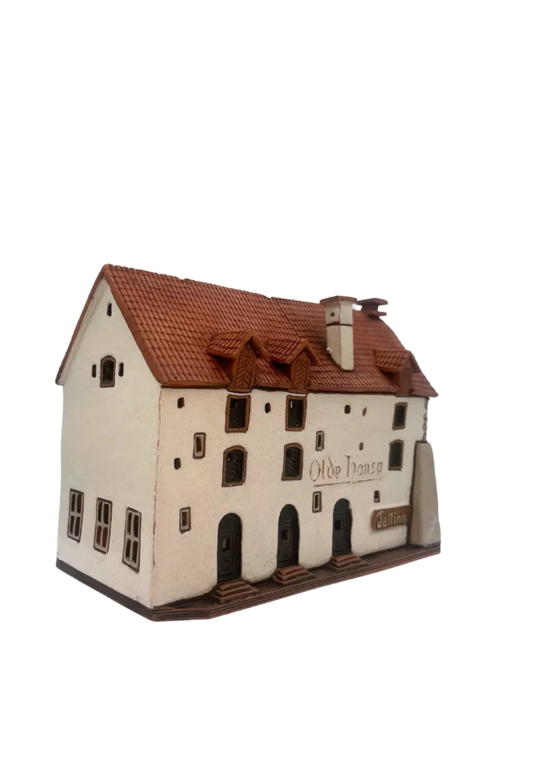 Old Hansa Tallinn | Handgefertigtes Miniaturhäuschen & Teelichthalter