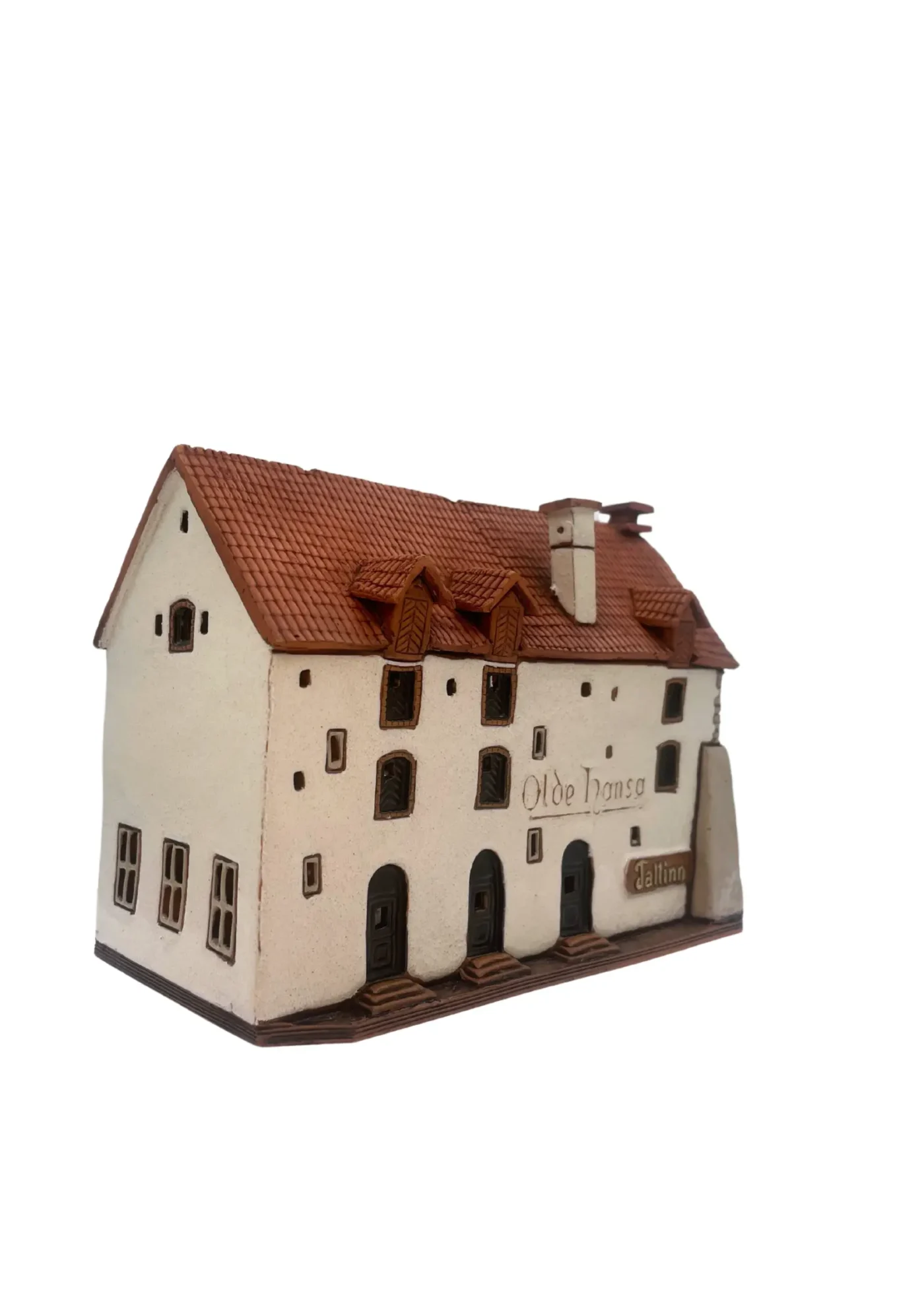 Old Hansa Tallinn | Handgefertigtes Miniaturhäuschen & Teelichthalter – Bild 2
