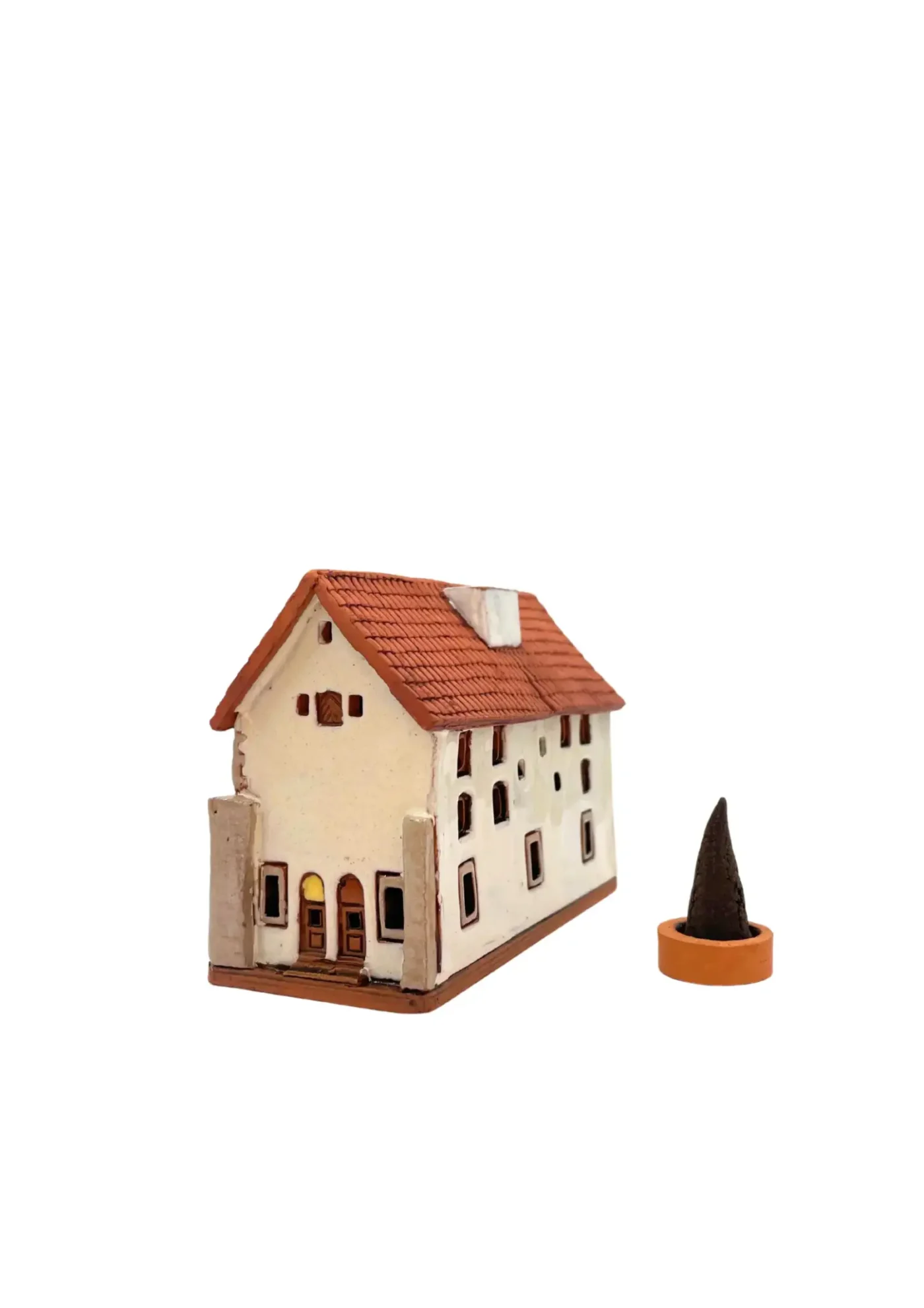 Old Hansa Tallinn | Handgefertigtes Miniaturhäuschen für Räucherkegel – Bild 3