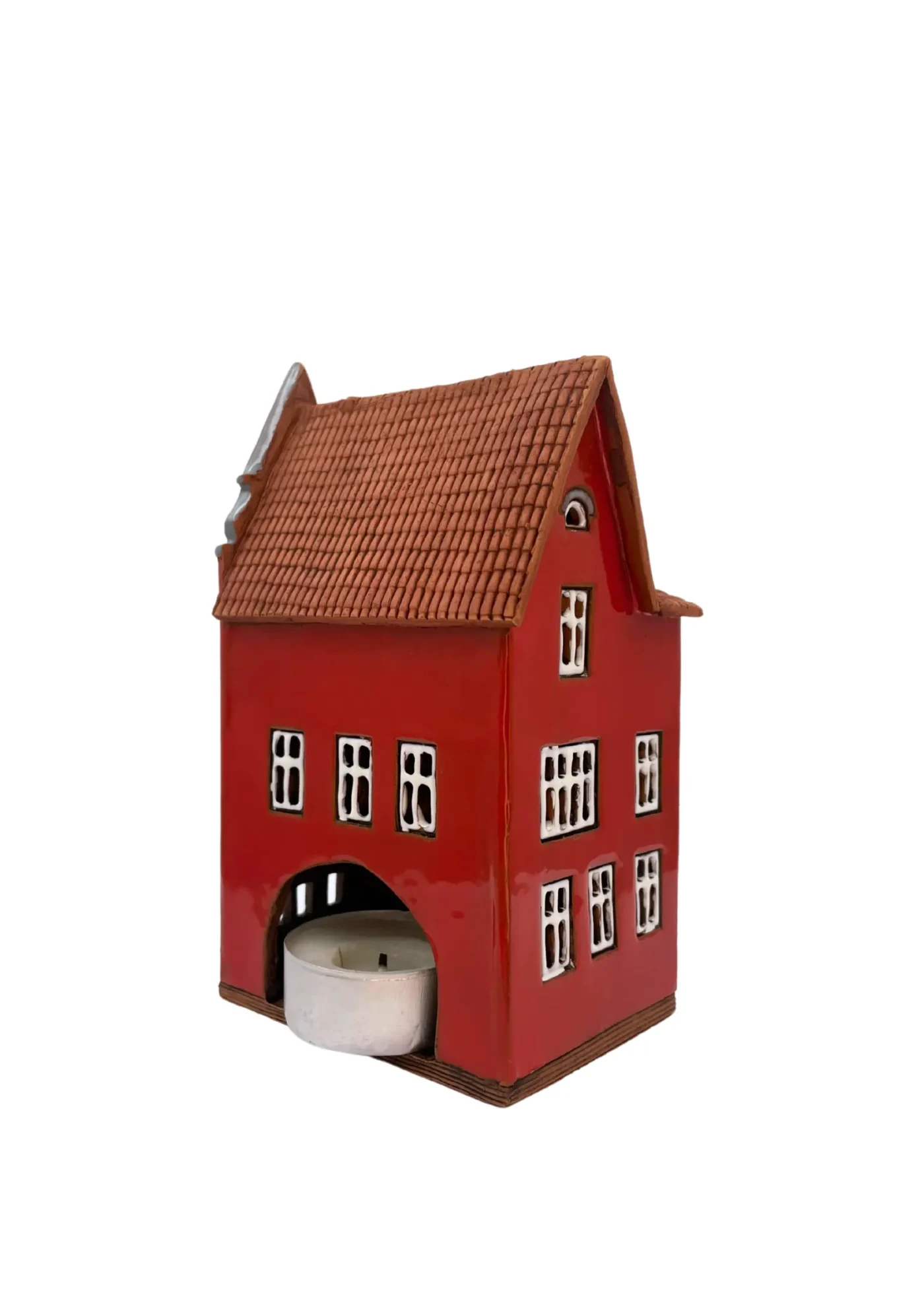 Troika Haus Tallinn | Handgefertigtes Miniaturhäuschen & Teelichthalter – Bild 3