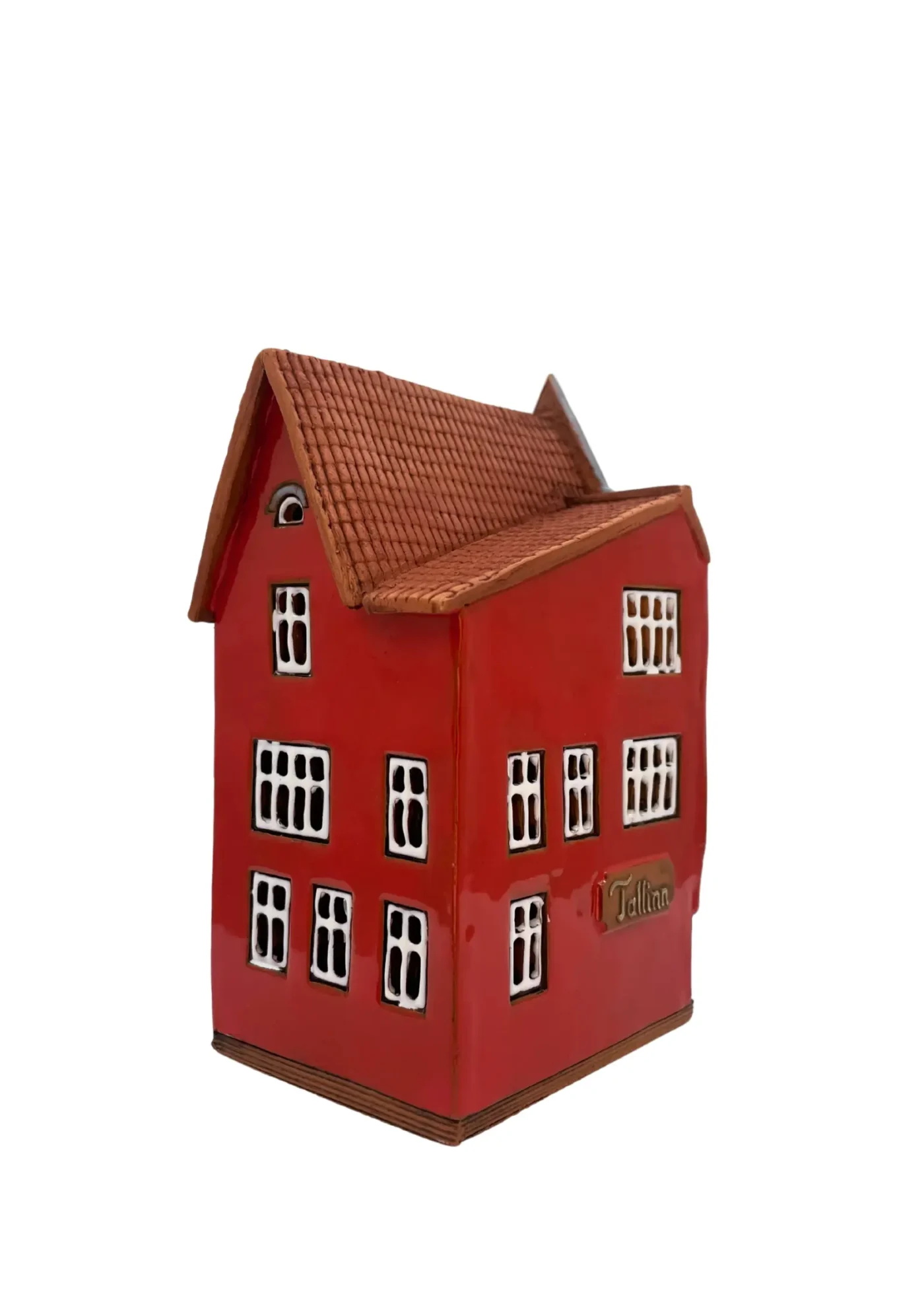 Troika Haus Tallinn | Handgefertigtes Miniaturhäuschen & Teelichthalter – Bild 4