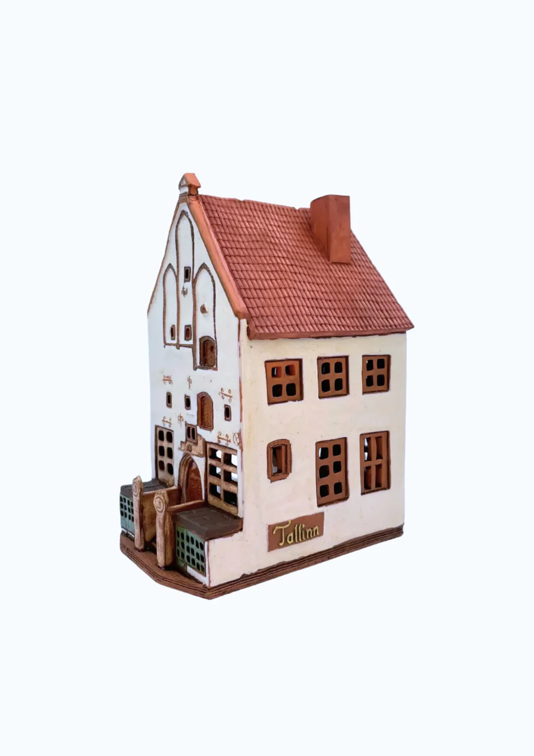 Hopner Haus Tallinn | Handgefertigtes Miniaturhäuschen & Teelichthalter
