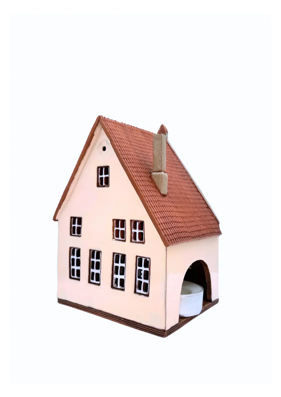 Medieval Bishop’s House Tallinn | Handgefertigtes Miniaturhäuschen & Teelichthalter