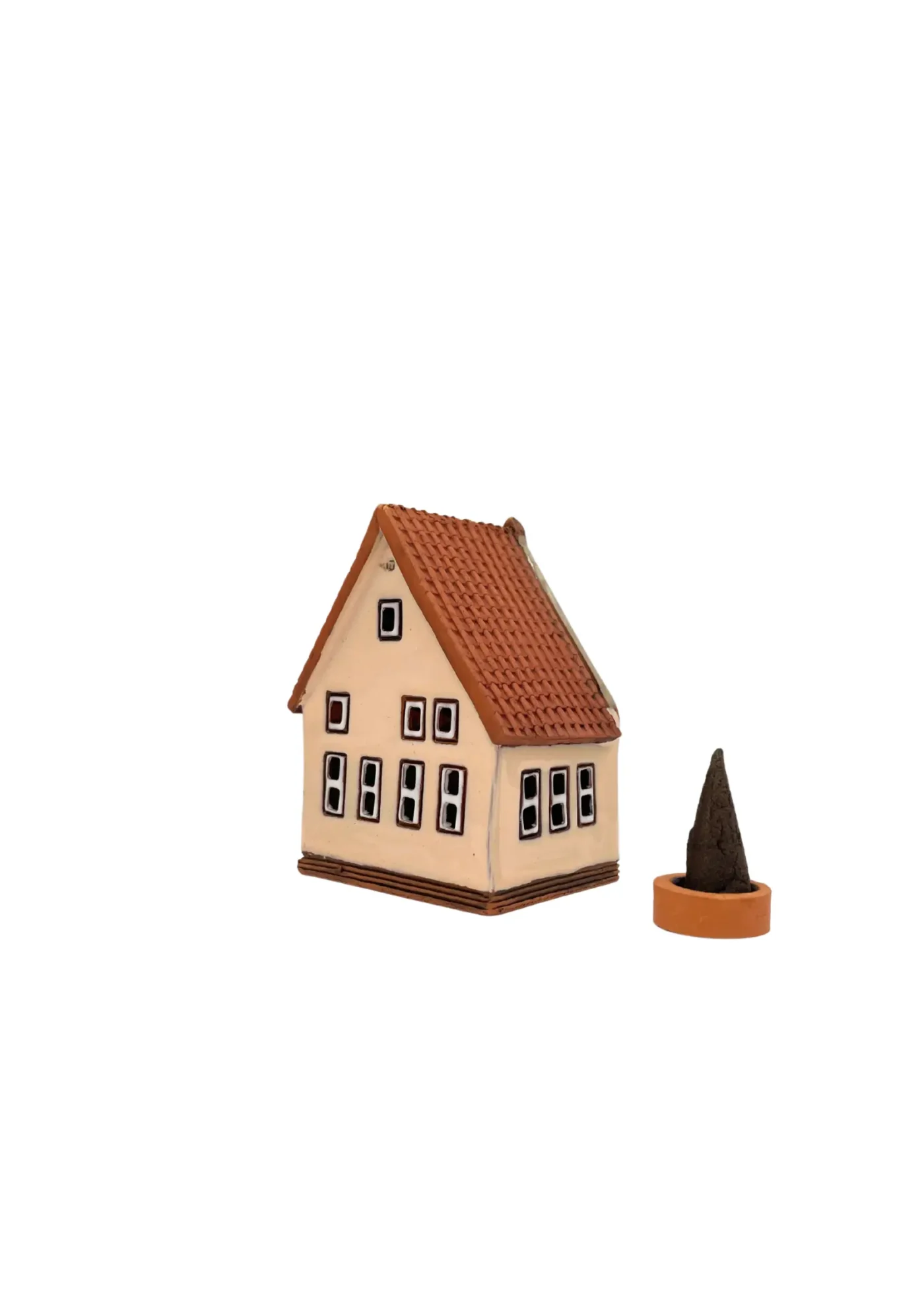 Medieval Bishop’s House Tallinn | Handgefertigtes Miniaturhäuschen für Räucherkegel – Bild 3