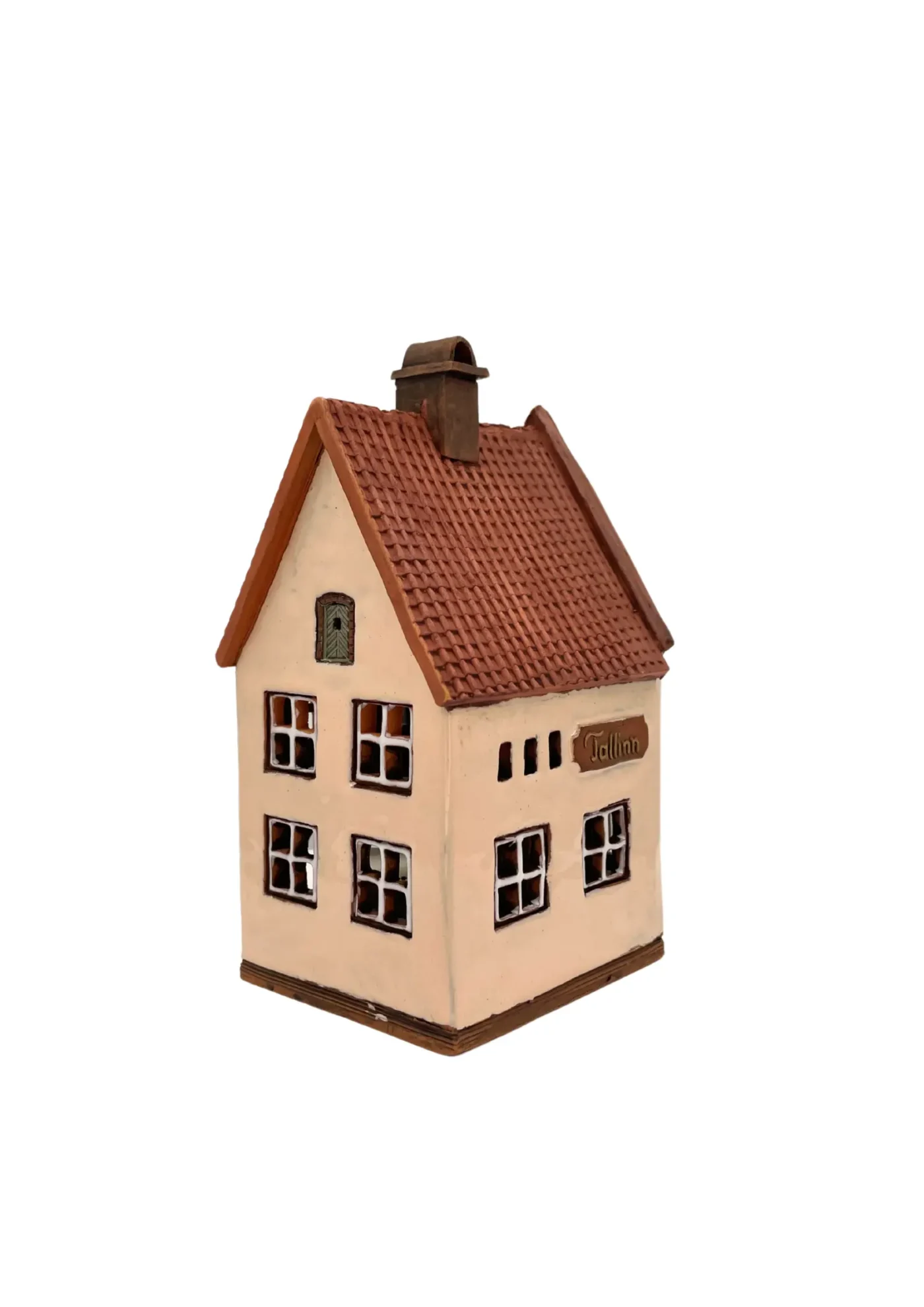 Rüütli Haus 12A Tallinn | Handgefertigtes Miniaturhäuschen & Teelichthalter – Bild 3
